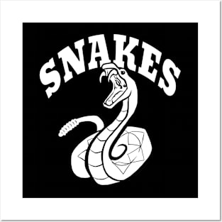 Snakes mascot Posters and Art
